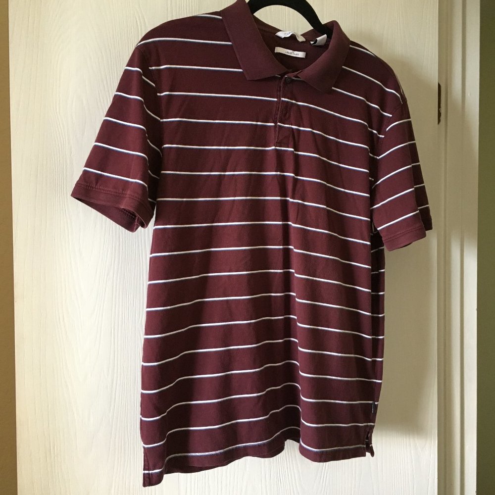 Calvin Klein Liquid Touch Polo shirt. Size M.